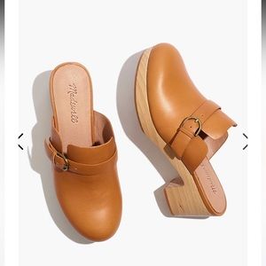 The Madewell Monique Buckle Clog - Size 7.5
